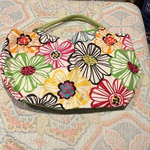 Room.it.up Women’s Colorful Flower Tote Bag